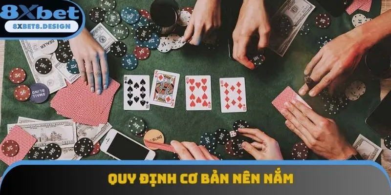 Quy tắc cơ bản trong thứ tự ăn poker Quy tắc cơ bản trong thứ tự ăn poker