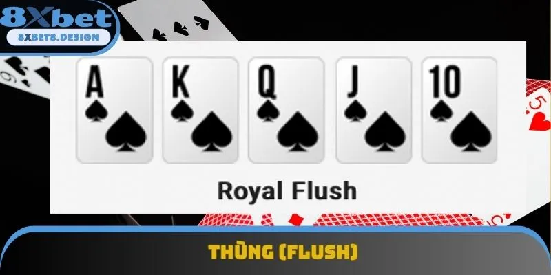 Thùng gồm 5 quân liên tiếp Thùng gồm 5 quân liên tiếp